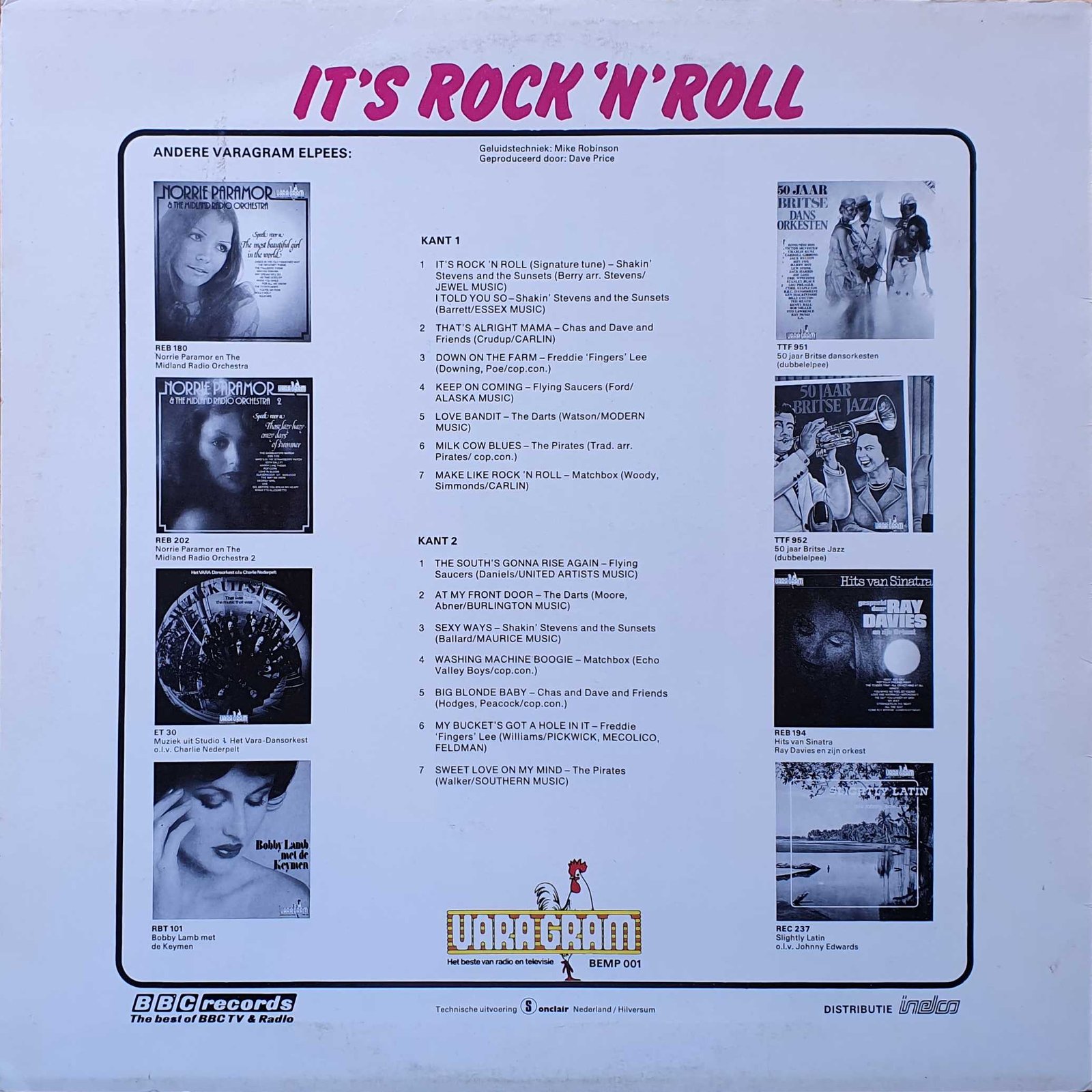 Back cover of BEMP 001-iD